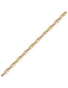 14k Gold Rope Chain 18" by PalmBeach Jewelry
