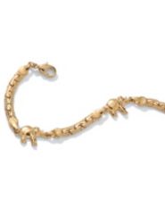 Elephant Ankle Bracelet by Palm Beach Jewelry