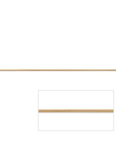 14k Gold Snake Chain 18" by PalmBeach Jewelry