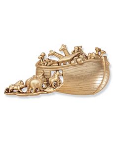 Antiqued Noah's Ark Pin by PalmBeach Jewelry
