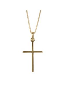 Cross Pendant 14k Gold by PalmBeach Jewelry