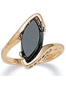Onyx Ring by PalmBeach Jewelry
