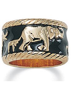 Elephant Ring by PalmBeach Jewelry