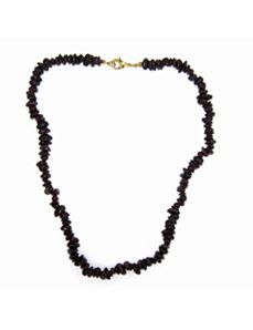 Goldtone Garnet Necklace by PalmBeach Jewelry