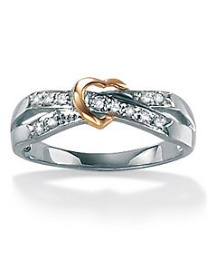 Diamond Acc. 10k Fashion Ring by PalmBeach Jewelry