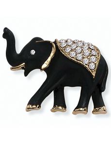 Elephant Pin by PalmBeach Jewelry