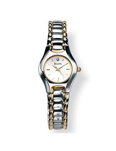 Bulova Silver-Colored Watch 7" by PalmBeach Jewelry