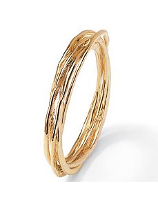 Rolling Bangle Bracelet 8" by PalmBeach Jewelry