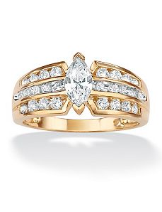 Cubic Zirconia Ring by PalmBeach Jewelry