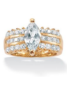 Cubic Zirconia Ring by PalmBeach Jewelry