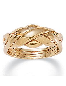Puzzle Ring by PalmBeach Jewelry