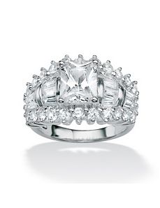 Cubic Zirconia Ring by PalmBeach Jewelry