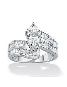 Cubic Zirconia Ring by PalmBeach Jewelry