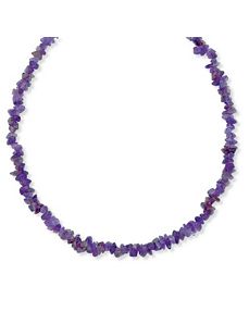Amethyst Nugget Necklace 54" by PalmBeach Jewelry