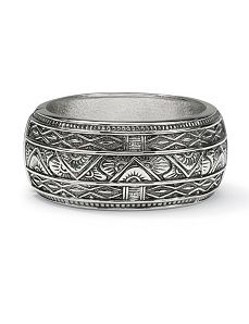 Antiqued Bangle Bracelet by PalmBeach Jewelry