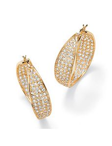 Hoop Earrings by PalmBeach Jewelry