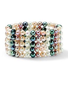 Cultured Freshwater Pearl Bracelet by PalmBeach Jewelry