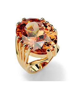 Champagnecubic zirconia Ring by PalmBeach Jewelry