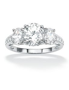 Cubic Zirconia Ring by PalmBeach Jewelry