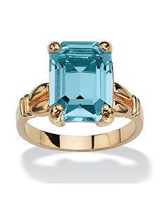 Birthstone Simulated Ring by PalmBeach Jewelry