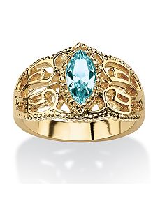 Birthstone Ring by PalmBeach Jewelry