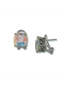 Aurora Borealiscubic zirconia Earrings by PalmBeach Jewelry