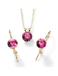 Birthstone Jewelry Set by PalmBeach Jewelry