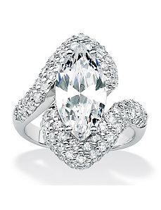 Cubic Zirconia Ring by PalmBeach Jewelry