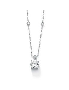 Cubic Zirconia Necklace by PalmBeach Jewelry