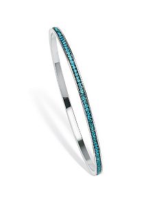Birthstone Eternity Bangle Bracelet by PalmBeach Jewelry
