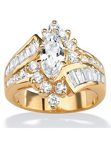 Cubic Zirconia Ring by PalmBeach Jewelry