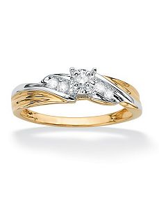 Round Diamond Ring by PalmBeach Jewelry