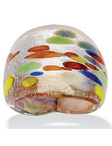 Multi-Colored Glass Ring by PalmBeach Jewelry