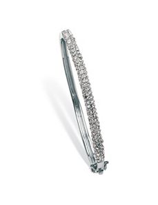 Birthstone Bangle Bracelet by PalmBeach Jewelry