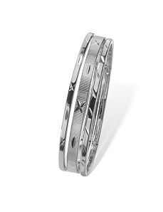 Set of Three Bangle Bracelets by PalmBeach Jewelry