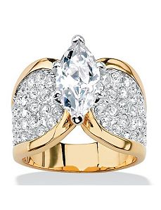 Cubic Zirconia Ring by PalmBeach Jewelry