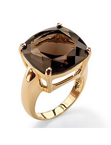 Smoky Quartz Ring by PalmBeach Jewelry