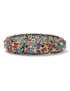 Multi-Colored Crystal Bracelet by PalmBeach Jewelry