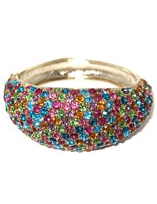 Multi-Colored Crystal Bracelet by PalmBeach Jewelry