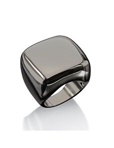 Squared Dome Ring by PalmBeach Jewelry