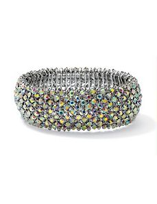 Aurora Borealis Crystal Bracelet by PalmBeach Jewelry