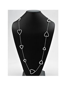 Multi-Heart Crystal Necklace by PalmBeach Jewelry