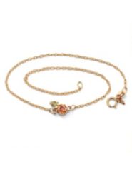 Floral Motif Ankle Bracelet by Palm Beach Jewelry