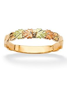 Multi-Leaf Band by PalmBeach Jewelry