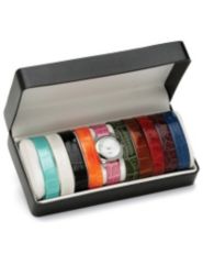 Interchangeable Strap Watch Set by Palm Beach Jewelry