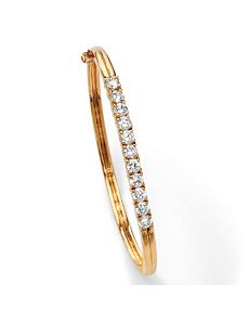 Roundcubic zirconia Bracelet by PalmBeach Jewelry