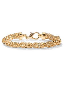 Byzantine-Link Bracelet by PalmBeach Jewelry