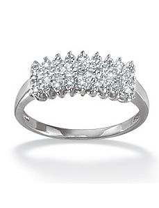 Diamond Peak Ring by PalmBeach Jewelry