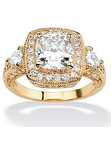 Cubic Zirconia Ring by PalmBeach Jewelry