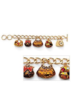 Crystal Handbag Heaven Bracelet by PalmBeach Jewelry